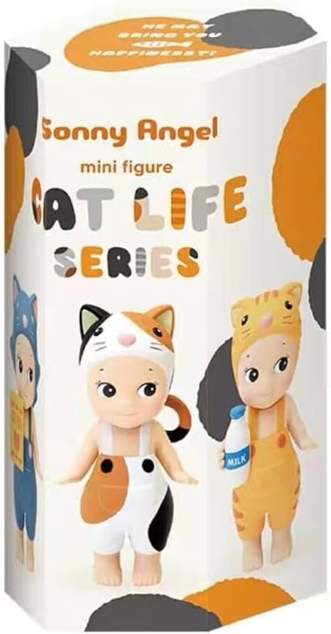 Sonny Angel Cat Life Series - Original Mini Figure, Limited Edition - Single Blind Box