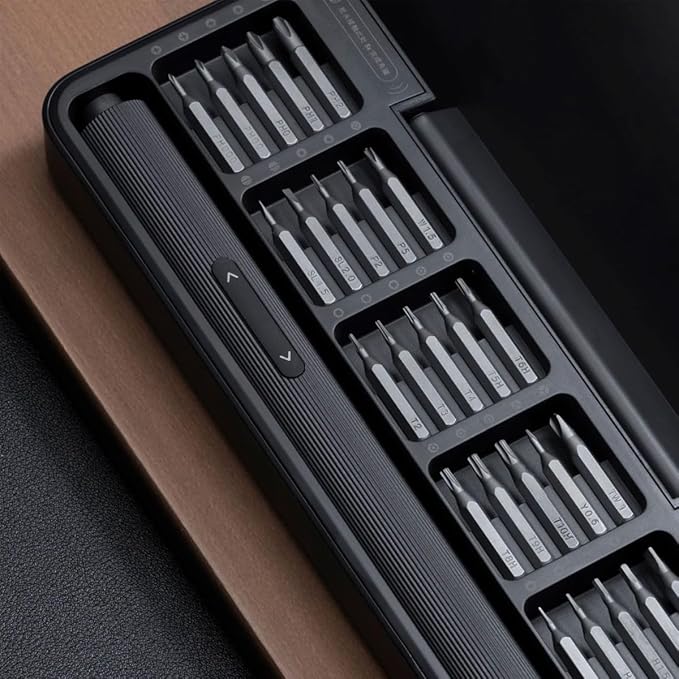 HOTO Electric Precision Screwdriver Set, 25 in 1 Magnetic Small Screwdriver Set